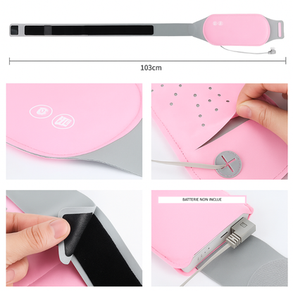 Ceinture chauffante ThermoZen™ LITE ( Powerbank non inclue )