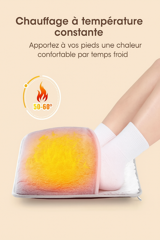 Coussin Chauffant Doux & Portable pour Pieds - CozyFeet™